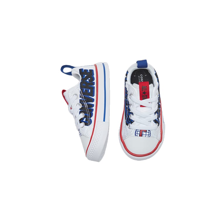 Baby Converse Chuck Taylor All Star Toddler Shoes White Black Red 766483C