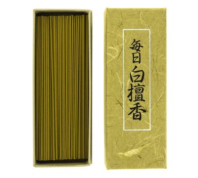 Nippon Kodo Mainichi Sandelholz-Räucherstäbchen, Rosenpackung, 58 mm x 32 mm x 156 mm