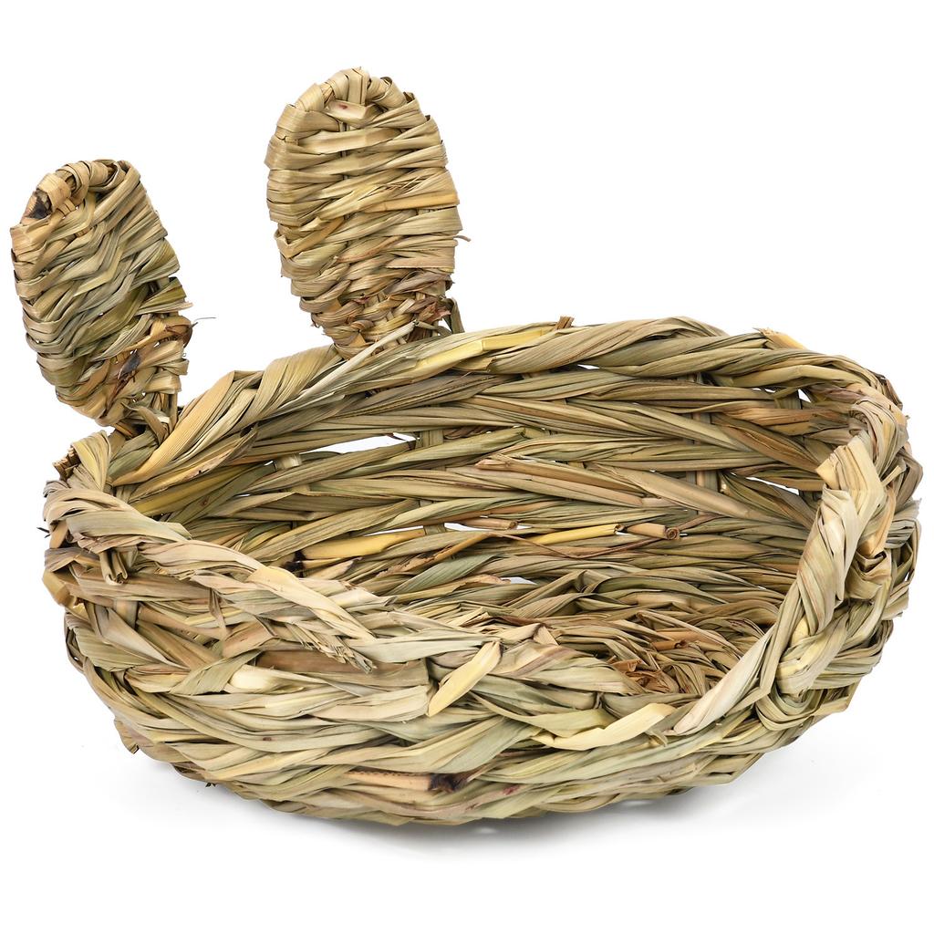 Kjæledyrutstyr Håndvevd Kaninreir Spiselig Dekompresjon Ventilasjonsleker Tannfrembruddspynt