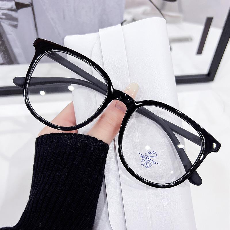 Fashion Myopia Glasses Anti-Blue Light Eyewear Women Eye Protective Computer Goggles Diopters Reading Glasses