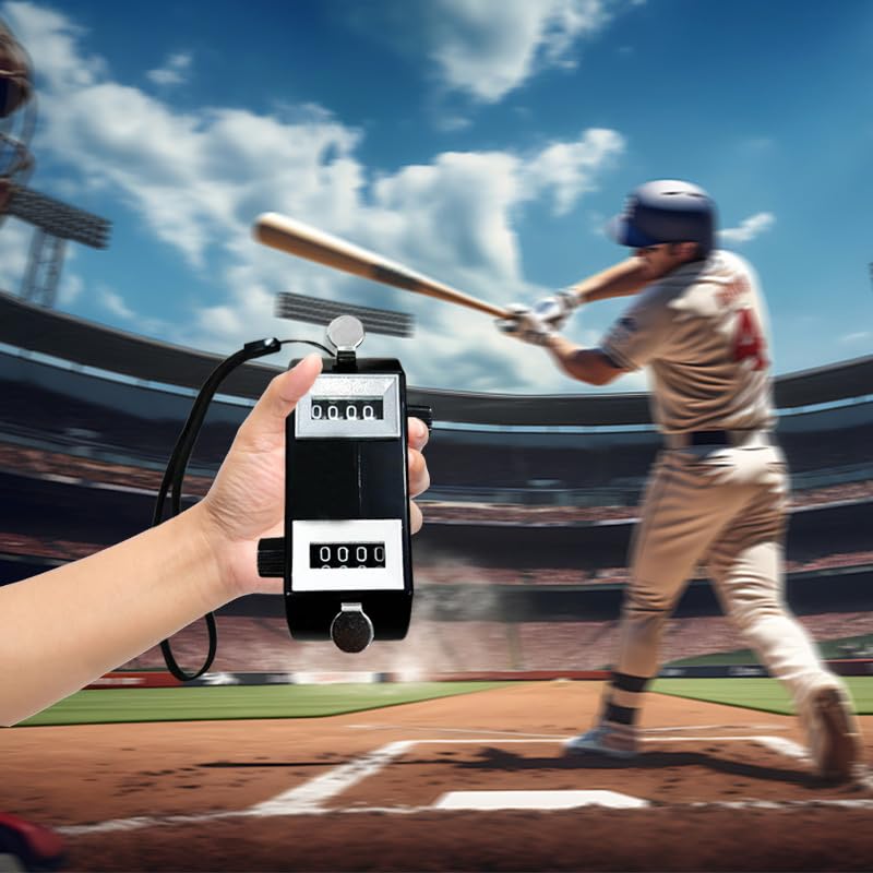 Baseball Pitch Counter, Black, BL2236