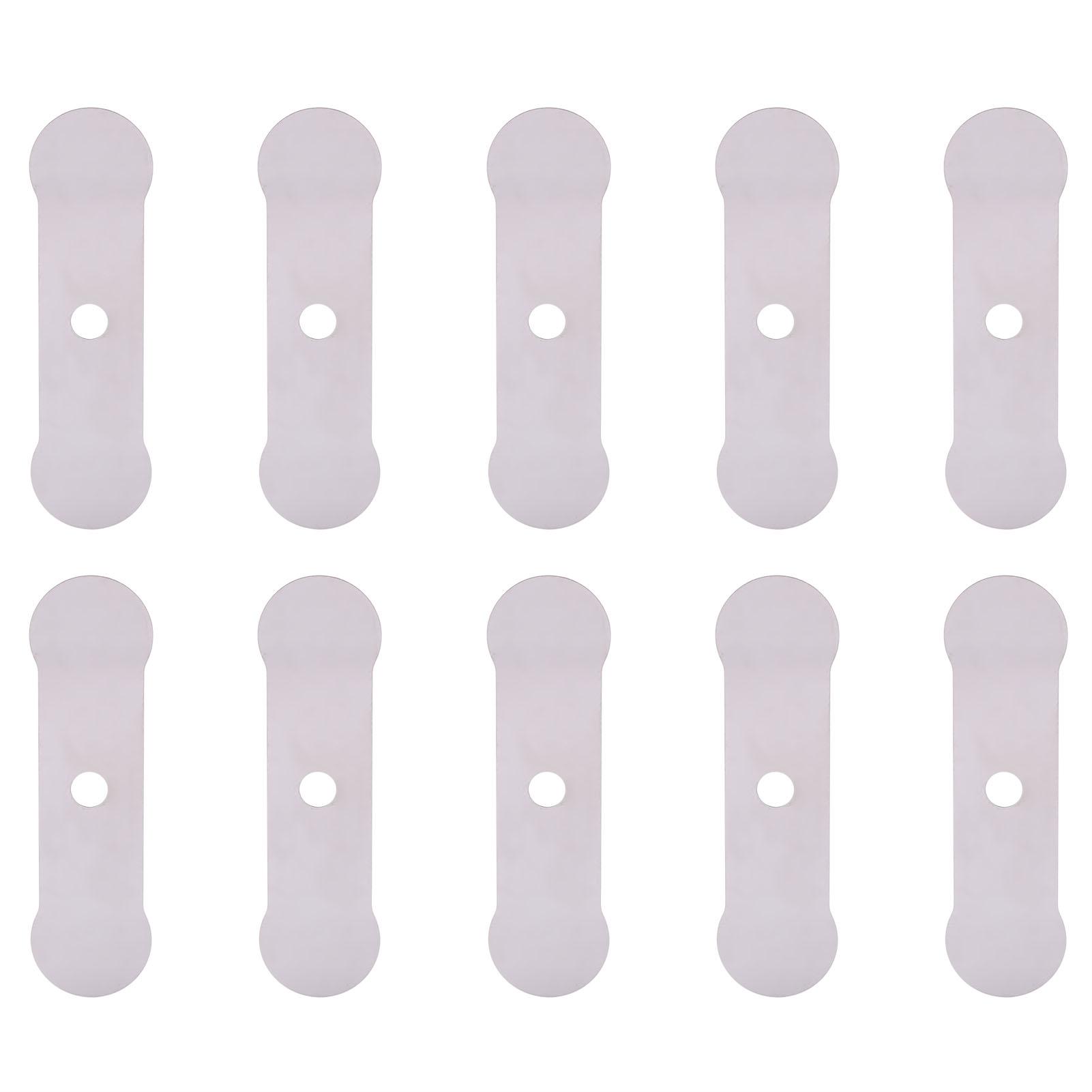 

10Pcs Valve Plate Air Compressor Silent OilFree Machine Aluminum Accessories Replacement(Long Valve