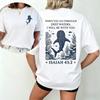 Christliches Walhai T-Shirt Jesaja 432 Bibelvers Ozean Glaube Shirt Christliches Geschenk Kleidung Damen Unisex Mode Baumwoll Tops