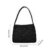 Fashionable Candy Color Underarm Bag Durable and Portable Handbag for Women