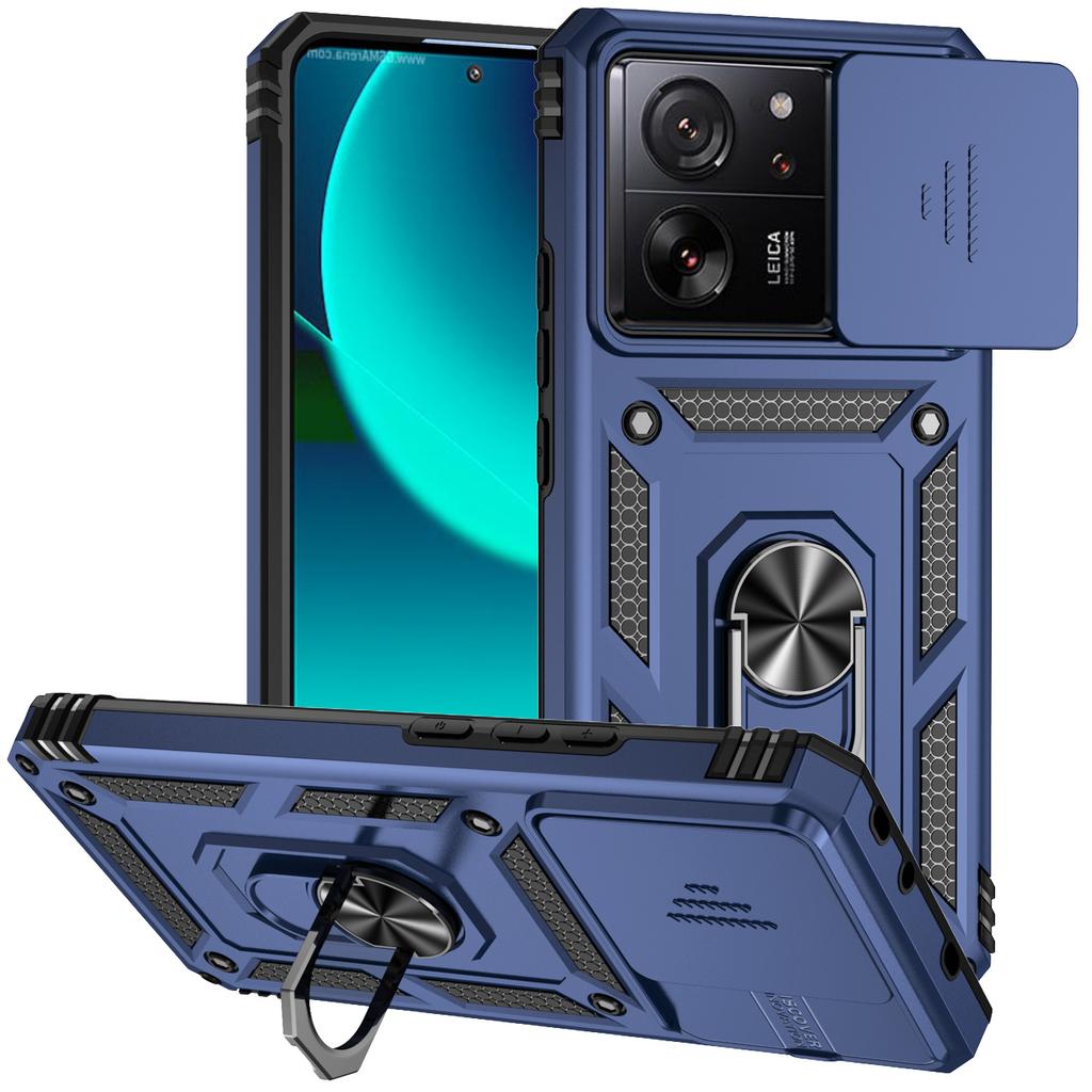 Armor Magnetische Ringabdeckung Hülle für Xiaomi 15T Pro 14t 13t 12t Mi15t Xiaomi15t Xiao Mi 15t Pro