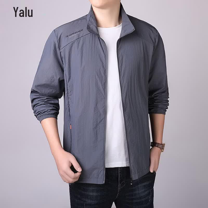 

Ya Lu Men s Ice Silk Quick-Dry UV Protection Jacket 4XL