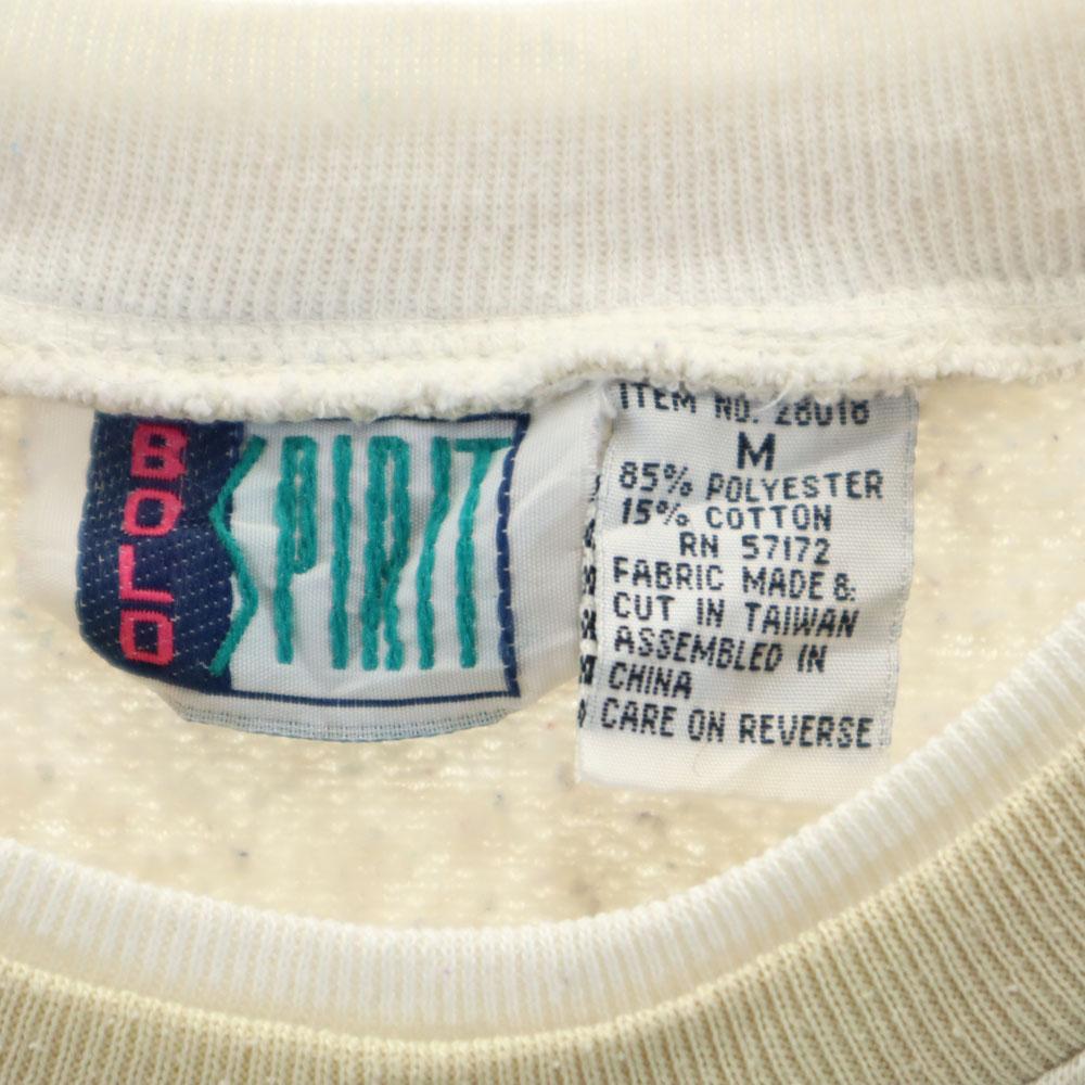 BOLO SPIRIT 90er Jahre Alter Latzhose Griff Langarm Sweatshirt-Trainer Innen aufgeraut Damen Gebraucht
