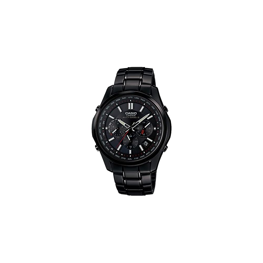 Casio Lineage Radio Solar Watch LIW-M610DB-1AJF Black Stainless Steel Water Resistant