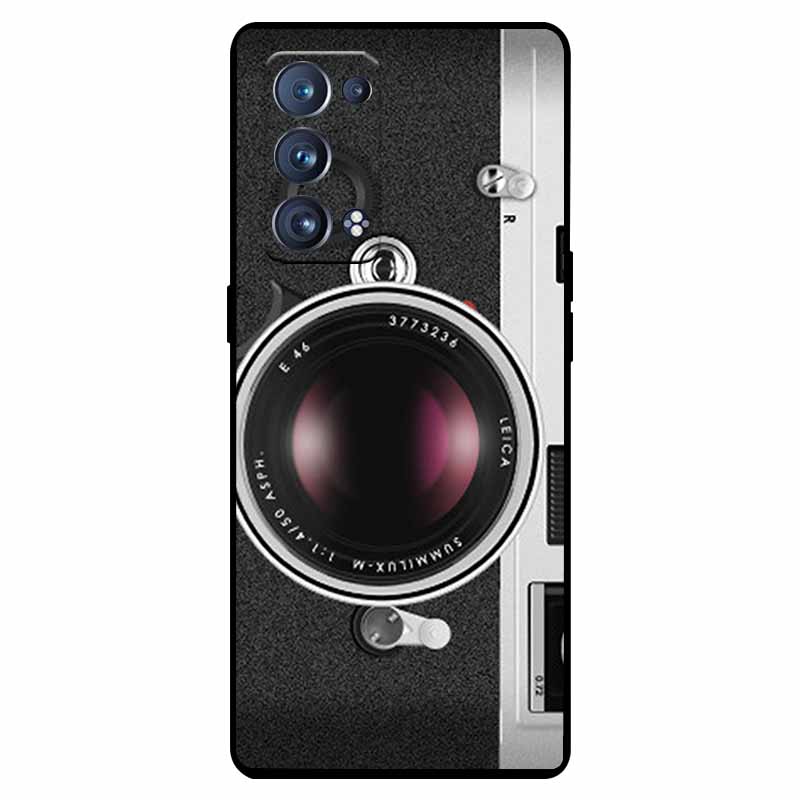For Oppo Reno 6 Pro 5G Case Snapdragon Shockproof Soft Silicone TPU Back Cover For Oppo Reno 6 Pro CPH2247 Phone Cases Cute Capa
