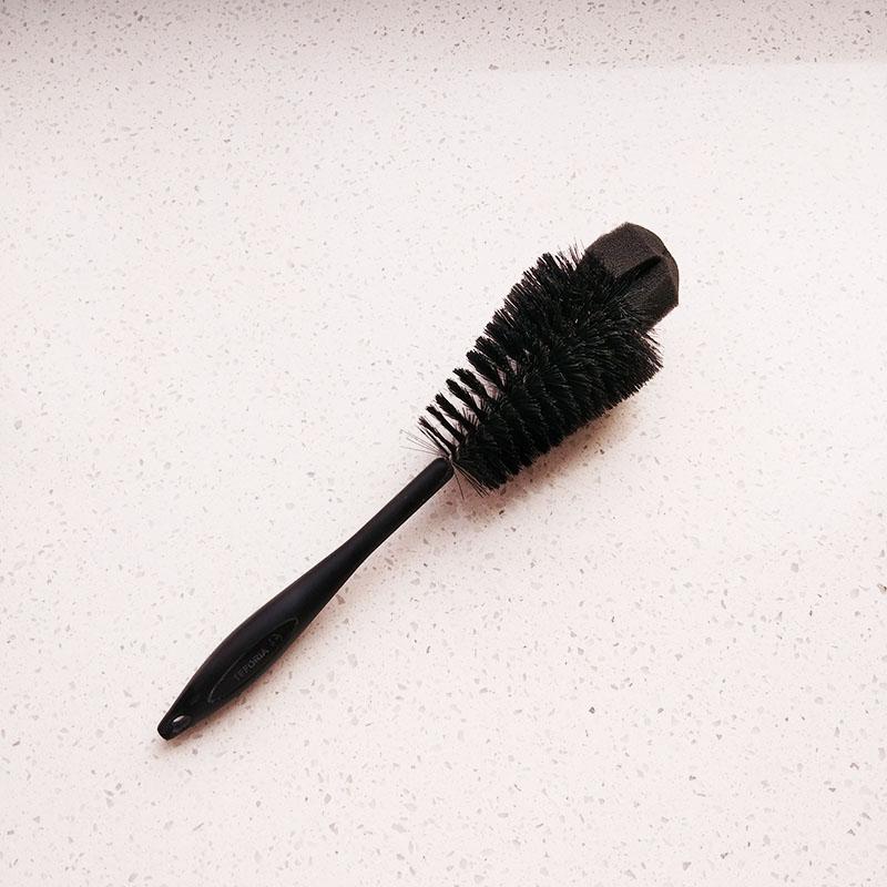 Sponge Long Handle Glass Cup Water Bottle Cleaning Brush M чёрный