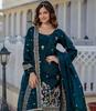Women Bollywood Party Wear Salwar Kameez Palazzo Set Indian Designer Ethnic Salwar Suit Dress