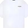 WE11DONE Comfortable Minimalist Logo Letter Round Neck Short Sleeve T-Shirt Unisex Tops WD-TT1-26-920-U-WH
