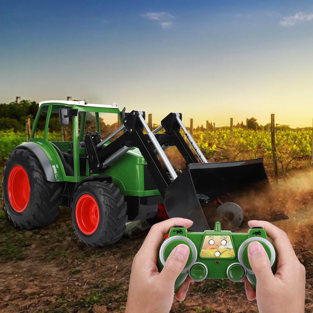 E356003 116 Agricultural Vehicle Toy Remote Control 2.4G Agricultural Car Model Toy