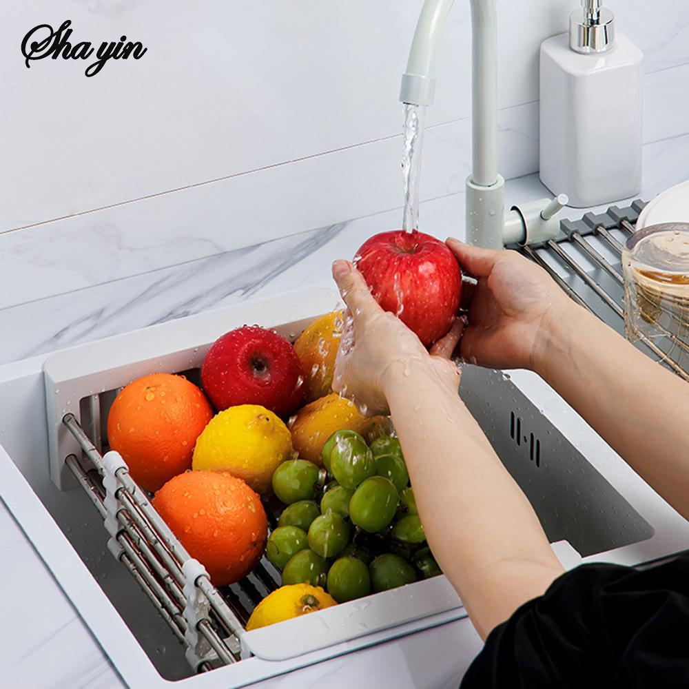 1PC Kitchen Storage Rack For Dishes And Bowls, Countertop Multi-Functional Dish Rack, Cabinet Internal Draining Rack