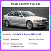 Auto-Kotflügel für BMW 3er E46 1999 2000 2001 2002 2003 2004 2005 Vorder- und Hinterräder Schmutzfänger Spritzschutz Schmutzfänger Kotflügel