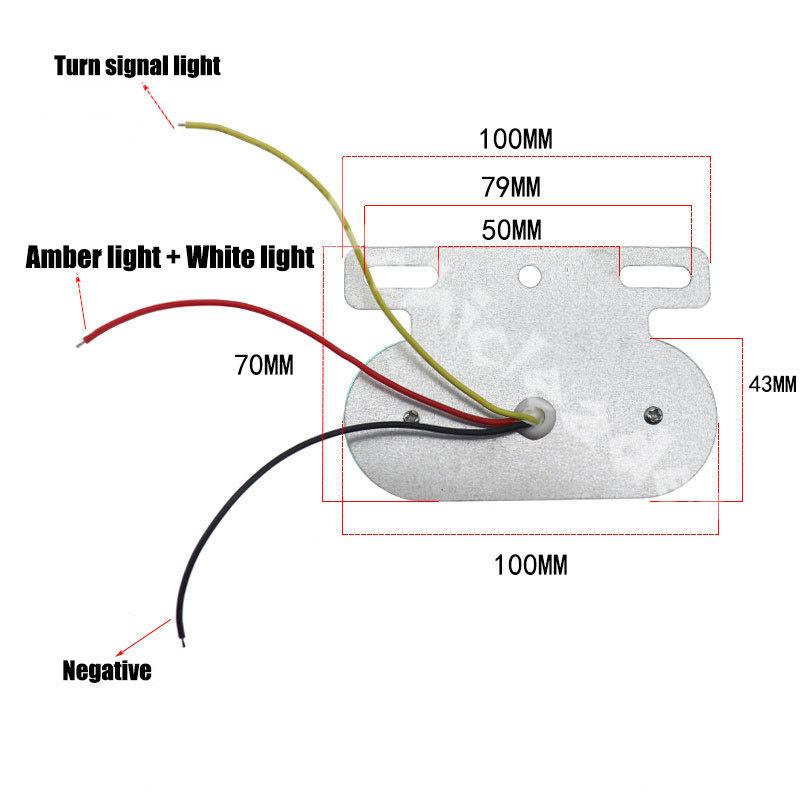 12V/24V 12 LED Car Truck Side Marker Lights Car External Lights Signal Indicator Lamp Warning Tail Light 3 Modes Trailer Lorry