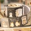 6pcs DIY Decoration Adhesive Tapes Japanese  Afternoon Slow Tune Washi Tapes Masking Tapes stickers stationery