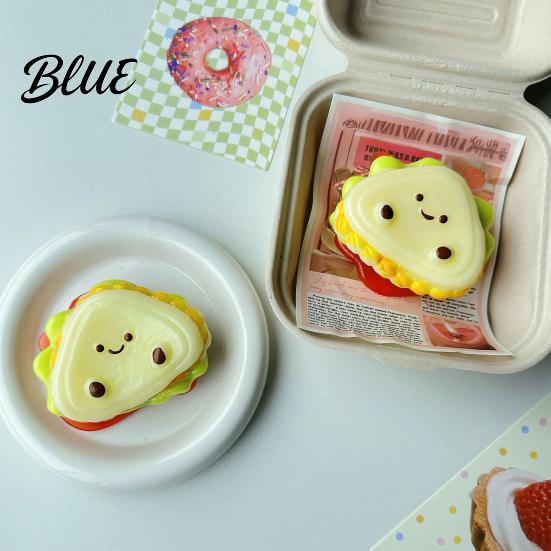 Adult Fidget Toy Layered Sandwich Stress Relief Toy, Slow Rising Cartoon Squeeze Toys Detachable for Kids Adults Shape