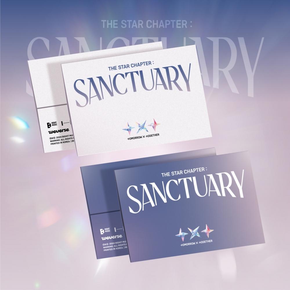 

Tomorrow By Together Зоряна Глава Sanctural 7-й Мініальбом Версія Альбомів Weverse.