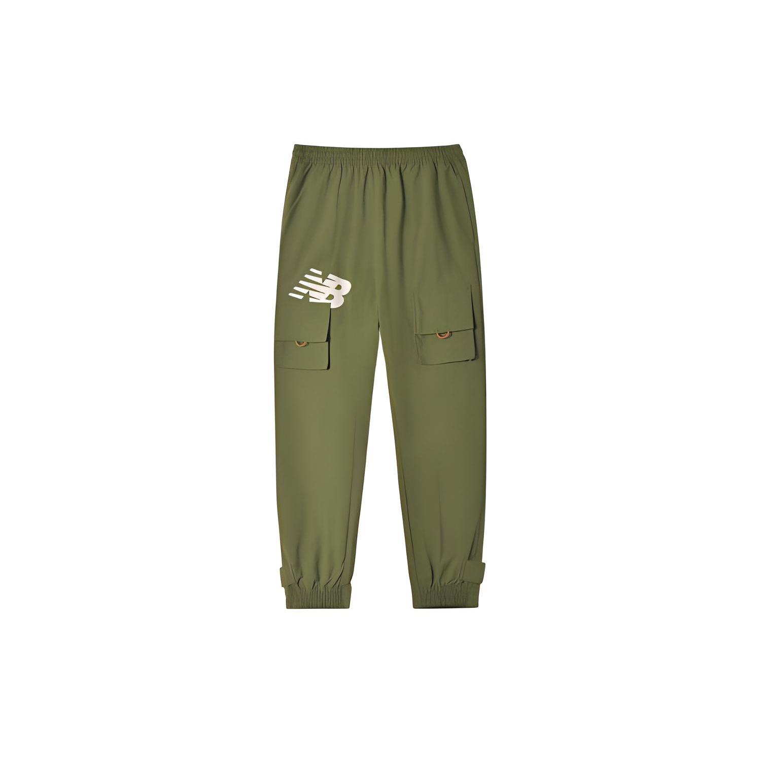 New Balance Streetwear Cargo Pants Asia Sizing Olive Green Men s AMP12350-OV XL