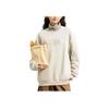 Anta Lifestyle Series Solid Color Round Neck Pullover Loose Sweatshirt Unisex sweatshirt Light-Gray 972338710-4
