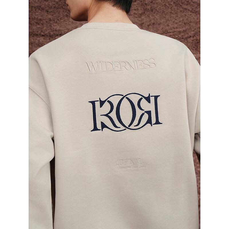 GXG Men's Back Print Crewneck Sweatshirt