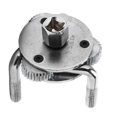 Oil Filter Wrench Spanner 3?Jaw Removal Tool Professional Universal for Auto Car Repairing