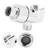 Electroplating Tee Shower Head Bracket Holder Adapter Fittings for Home Bathroom Use