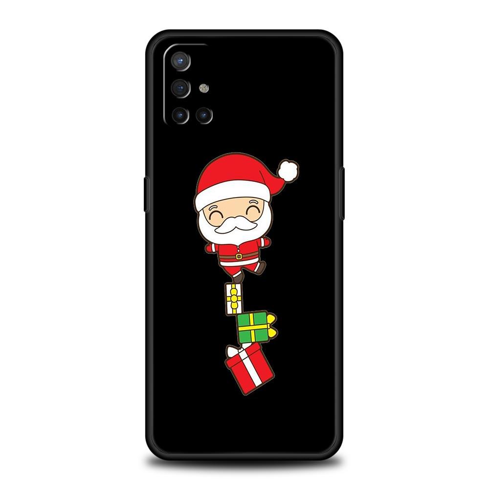 Pouzdro na telefon pro OnePlus 11 10 9 Pro 9T 12R 10R 9R 9RT 10T 8T 8 7 6T 7T Nord 2T CE 2 5G N200 N10 N100 Vánoční Santa Claus