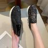 Fashion Female Wedge Shoes Sequin Mesh Breathable Shoes Women Gold Silver Platform Sneakers Women Height Increasing Wedges Shoes Casual