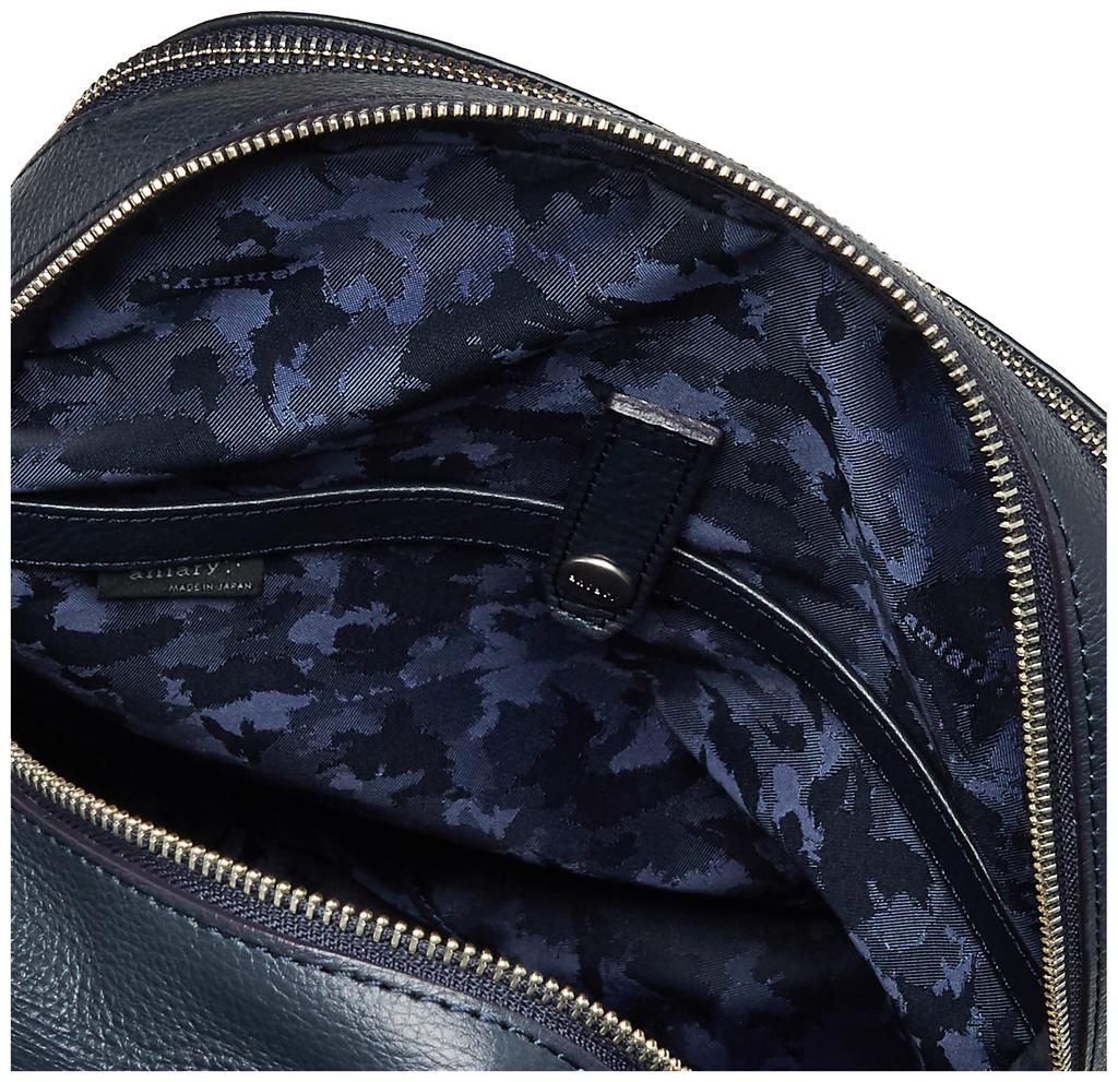 Backpack Shrink Leather Navy [Aniari] N/A