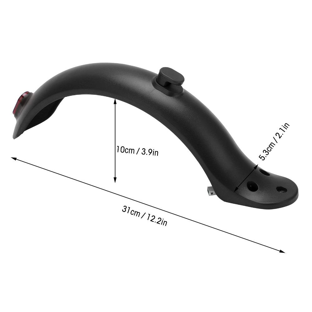 Lightweight Rear Mugguard Scooter Rear Mudguard Replacement for Xiaomi M365 Maintenance Use