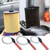 Chain Oil Filter Wrench Heavy Duty Alloy Steel Car Repair Tool Automotive Chain Pipe Wrench For Mechanics Plumbers Home