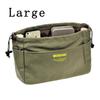 1/2pcs Small And Large Storage Organizers With Cord, Bag With Multi-Pocket Lining, Lightweight Portable Travel Storage Bag,