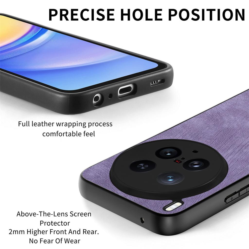 For Vivo X200 Ultra 5G Case Shockproof Slim Retro Leather Phone Back Cover