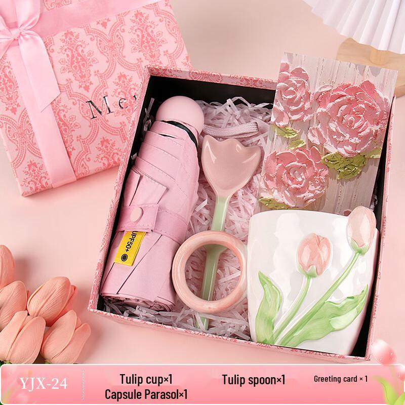 

Elegant Tulip Ceramic Gift Set Collection YJX-24