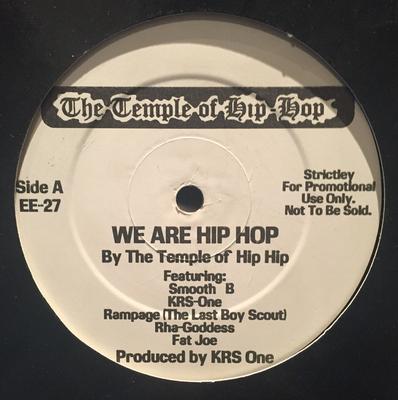 12-Zoll Schallplatte TEMPLE OF HIPHOP - We Are Hip Hop EE27 Eigenpressung 1997 US Rap & Hip-Hop/R&B Gebraucht