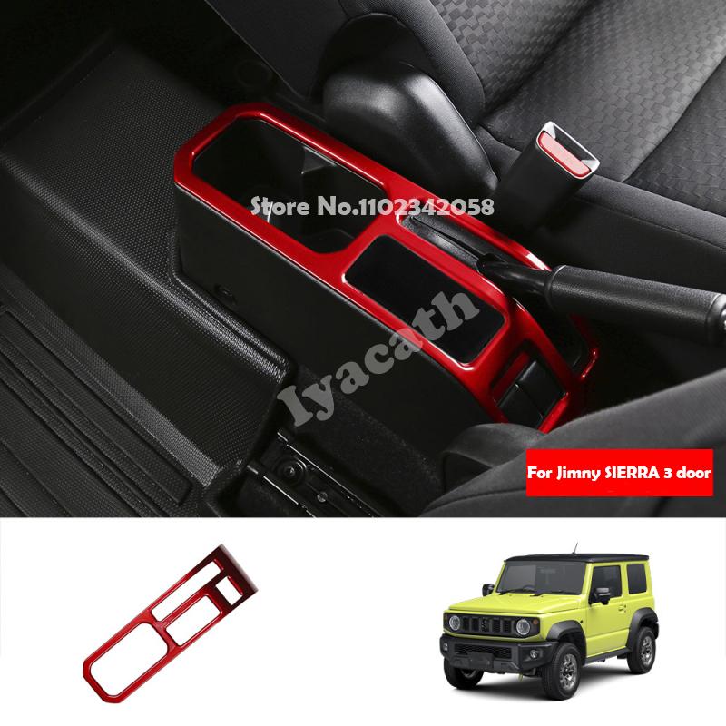 RHD FOR SUZUKI Jimny Nomade 5 Door /SIERRA 3 Door 2025 2026 ABS Carbonfiber Handbrake Button Panel Frame Interior Accessories