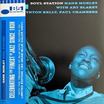 LP Record HANK MOBLEY  Soul Station Blue Vinyl 0746554BST8403 BLUE NOTE 2024 Worldwide Obi Jazz