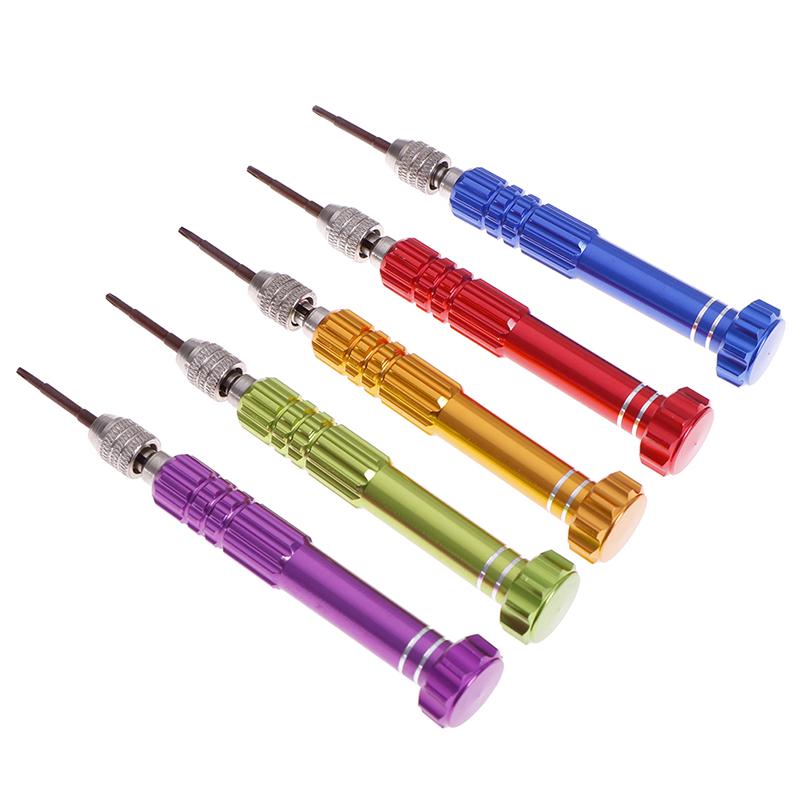 Multifunction Mini Blade Screwdriver With Replacemet Head Anti Slip Repair Tools