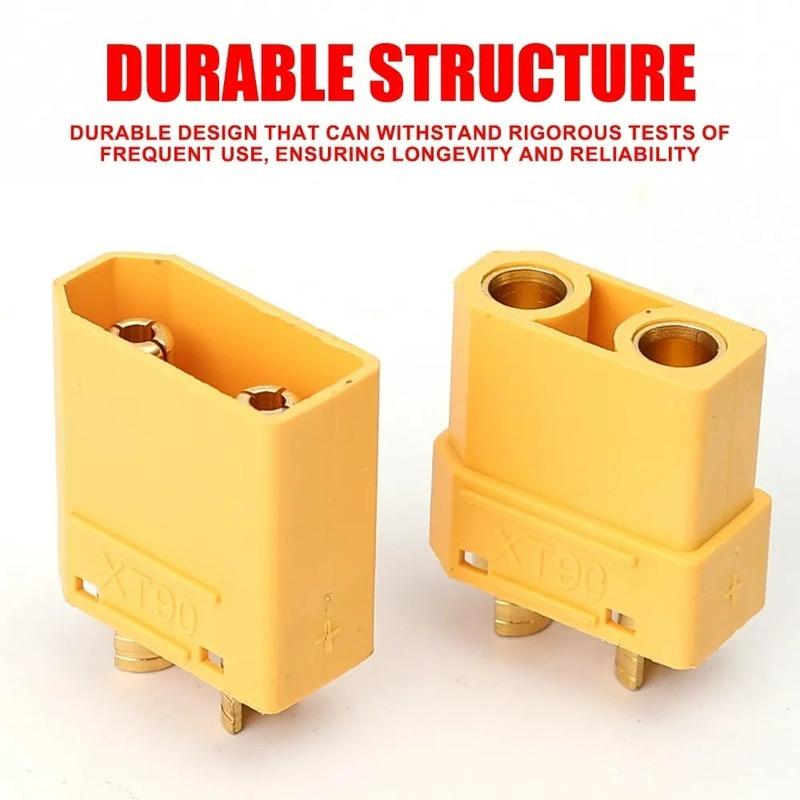 Connettore XT90 Spina XT90H Maschio Femmina Adattatore Batteria Alimentazione Alta Corrente Guaina per Aereo Elicottero Auto Camion RC Parti Lipo