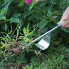 29cm/32.5cm Gardening Manual Weeding Tools Stainless Steel Head Wooden/Rubber Handle Pulling Digging Loosening Removing Weeds