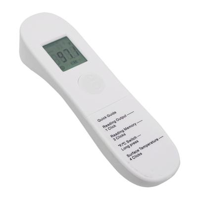 Berührungsloses Stirnthermometer, hochpräzises Sensor-LCD-Digital-Infrarot-Thermometer mit 3 Farben