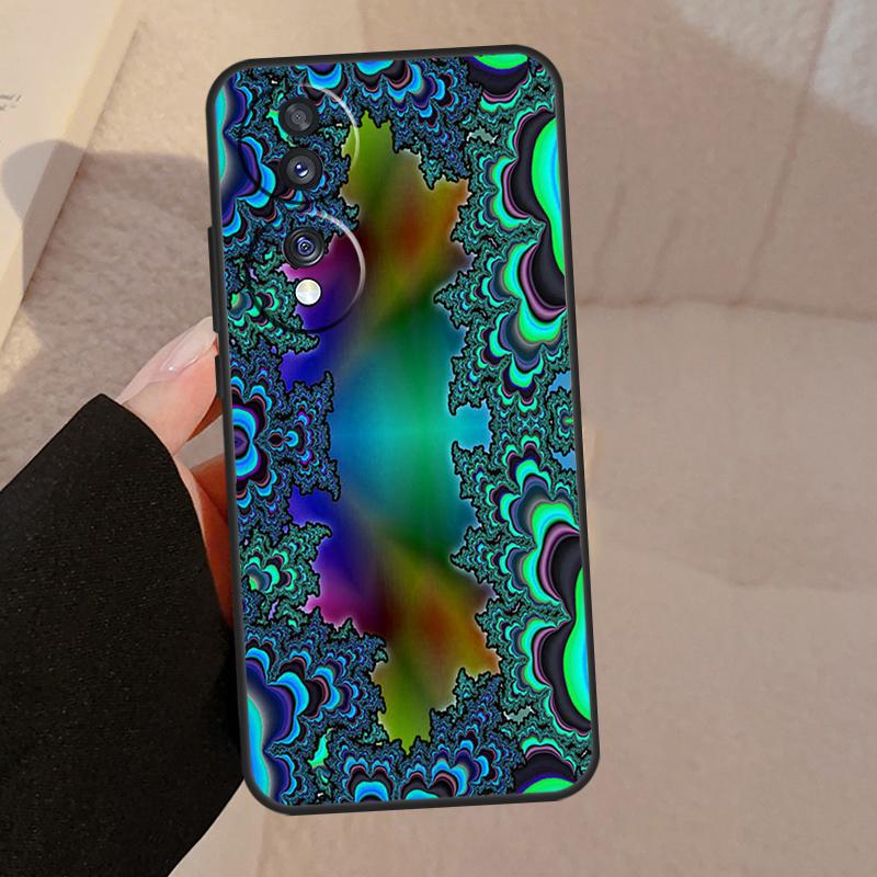 Vintage Ornament For Honor Magic 7 6 5 Lite V5 Case For Honor 400 Pro 200 50 70 90 X8a X8b X9a X9b X9c Cover