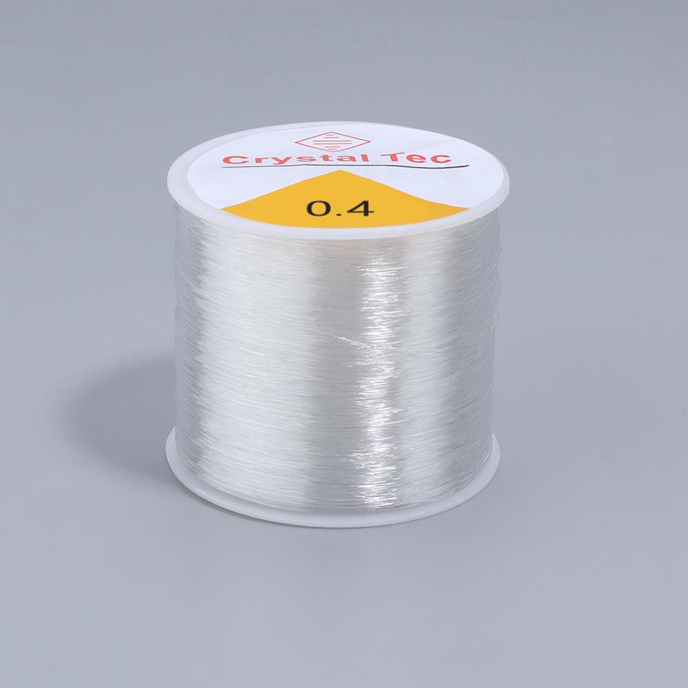 0,4-1 mm Kristall Elastische Schnur Dehnbares Seil Perlenfaden Schnüre Fäden Für Schmuckherstellung DIY Handgemachtes Perlenarmband Zubehör
