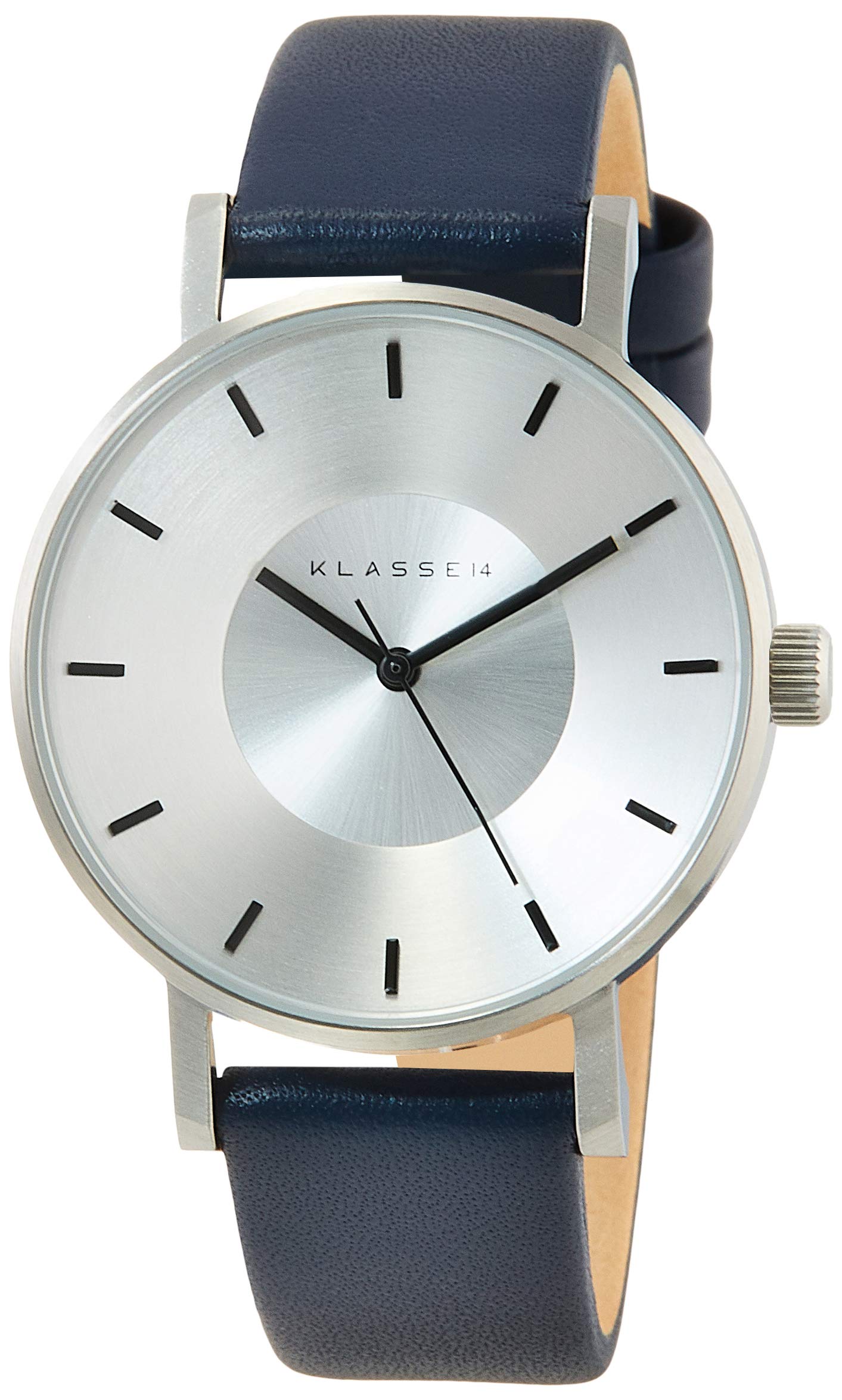 

Watch Volare Silver Blue leather strap 36mm WVO20SR007W Navy [KLASSE14] Women s серебряный
