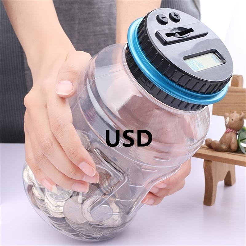 Electronic LCD digital coin counter 1pcs USD прозрачный