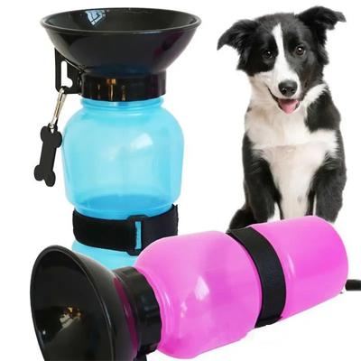 1 pc Bouteille d'eau portable pour chien Conteneur de nourriture et d'eau Rangement pour chiens Voyage Gamelles à boire Distributeur Accessoire pour animal de compagnie