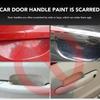 16/8/4 Sztuki Folii Ochronnej na Klamki Drzwi Samochodowych, Naklejki z Włókna Węglowego, Osłony Odporne na Zarysowania, Akcesoria Zewnętrzne