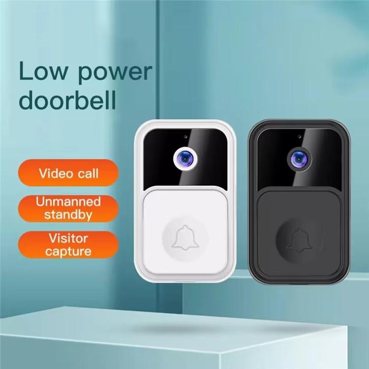 Video Doorbell 720P HD Wide Angle Security Camera, Up To 128GB Memory, 2 Way Voice Intercom Real Time Video Smart Door Bell Cameras